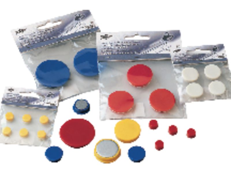 FAIBO - Imanes Bolsa 6 Ud 10 mm Negro (Ref.60-10-02)