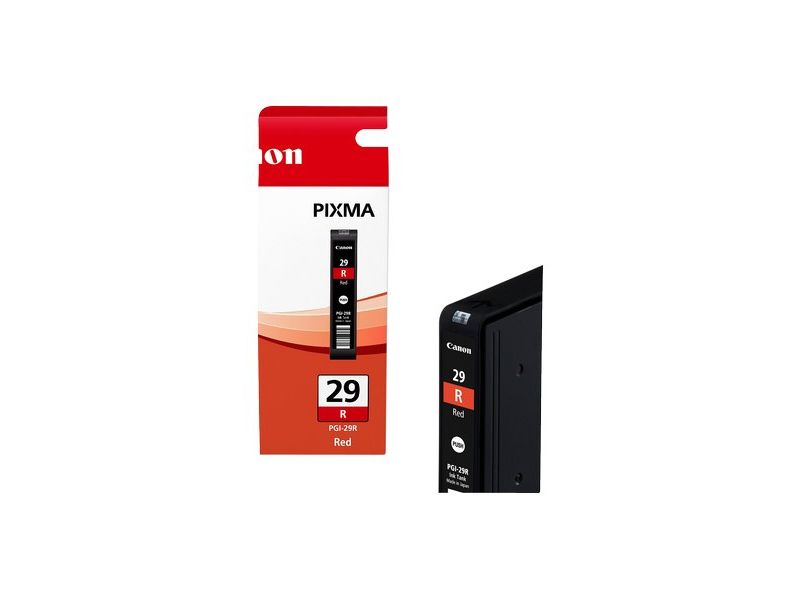 CANON - Cartuchos ORIGINALES Inyección De Tinta 29 R Rojo (Ref.4878B001)