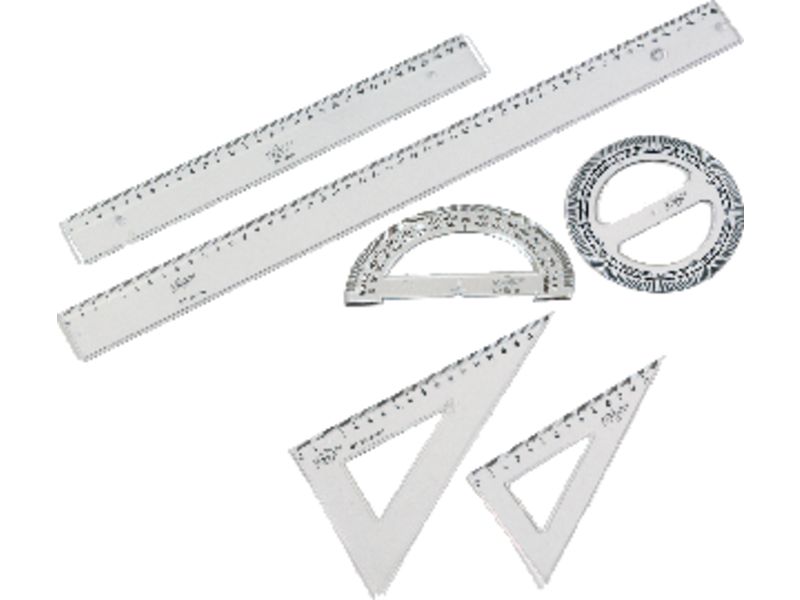 FAIBO - Circulo Serie escolar 12 cm Plastico (Ref.220)