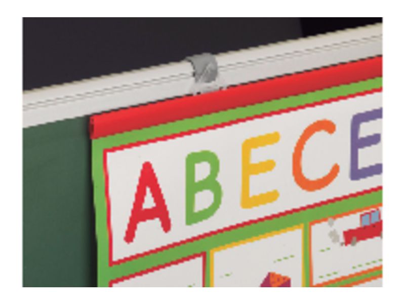 FAIBO - Pizarra Verde estratificada 122x200cm Marco aluminio (Ref.11VS-5U)