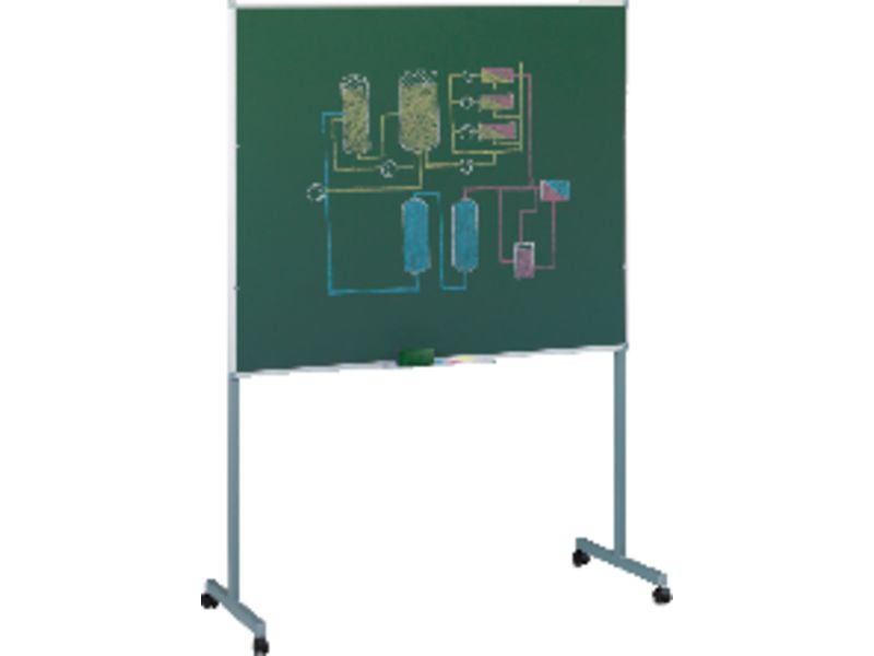 FAIBO - Soporte metálico con ruedas para pizarra Juego 2 ud. 8R (Ref.18R)