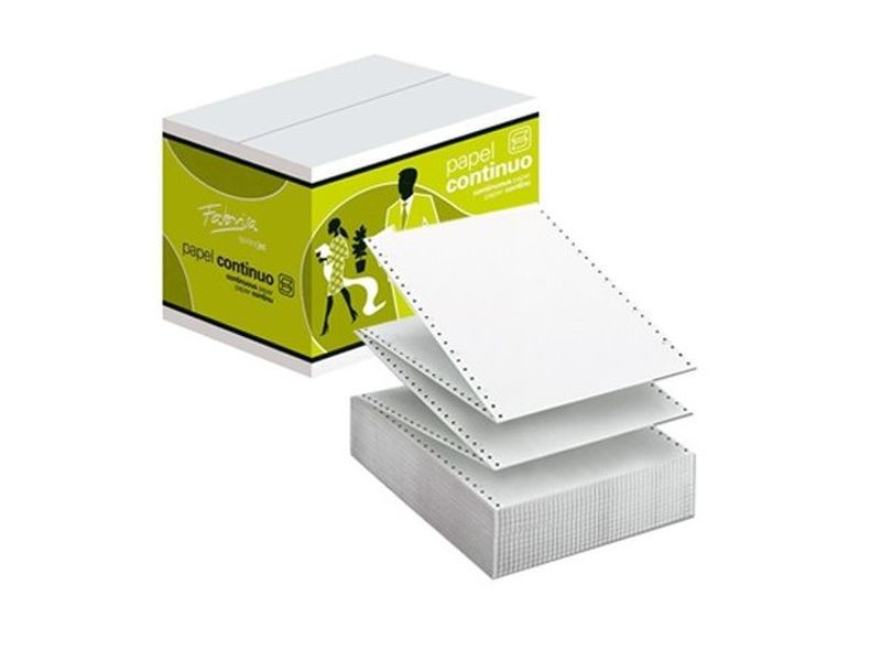 FABRISA - Papel continuo Caja 1500 h. 70/57 g. 240x11'' Blanco autocopiativo (Ref.1241022)