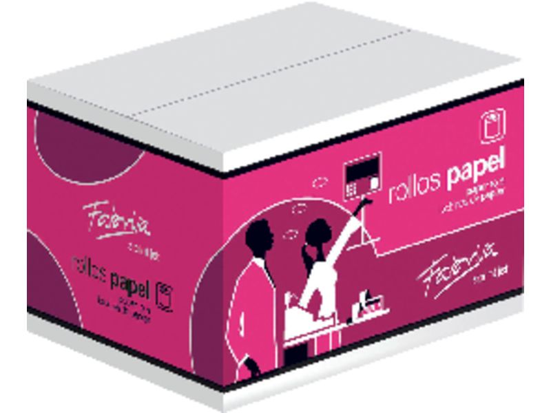 FABRISA - Papel para sumadoras 10 Ud 57x65 mm (Ref.4576521)
