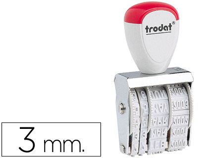 TRODAT - FECHADOR DE 3 MM (Ref.1000)