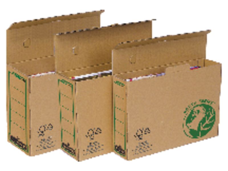 FELLOWES - Archivador Definitivo Natura Lomo 100 mm Cartón reciclado Lengüeta (Ref.4471801)