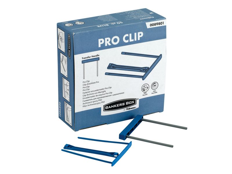 FELLOWES - Caja de 50 fastener,arch.ultrarápido gran canti.doc,plás.alta resis,asa transf,pata 10cmAZ (Ref.0089801)