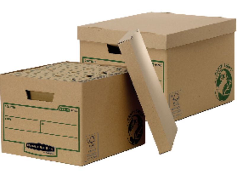 FELLOWES - Archivador Definitivo A4 asas reforzadas. Dimensiones interior: 254x305x375 mm. (Ref.4470601)