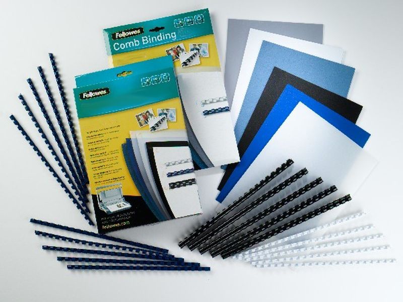 FELLOWES - Pack de 100 Canutillos Plastico Blancos 8 MM (Ref.5345406)