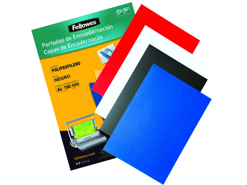 FELLOWES - Pack de 50 Portadas Pp Transparente 700 Micras (Ref.54773)