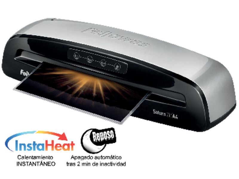 FELLOWES - Plastificadoras Saturn 3 A4 45X25X14 2,4 kg (Ref.5724801)
