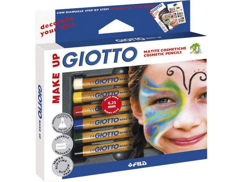 FILA - Lapices Maquillaje Estuche 6 ud Dermatologicamente testado (Ref.470200)