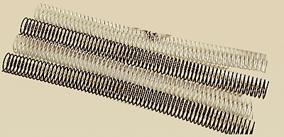 GBC - Caja 100 ESPIRALES METALICOS 12mm NEGRO 915112 (Ref.SP915112)