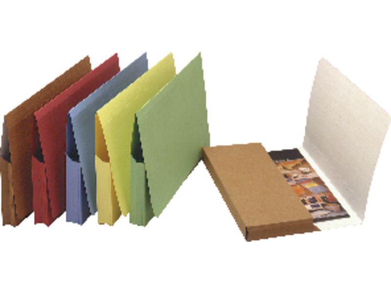 GIO - Subcarpeta Pocket Folio Cartulina Con bolsa fuelle Verde 250 G 400040685 (Ref.400018770)