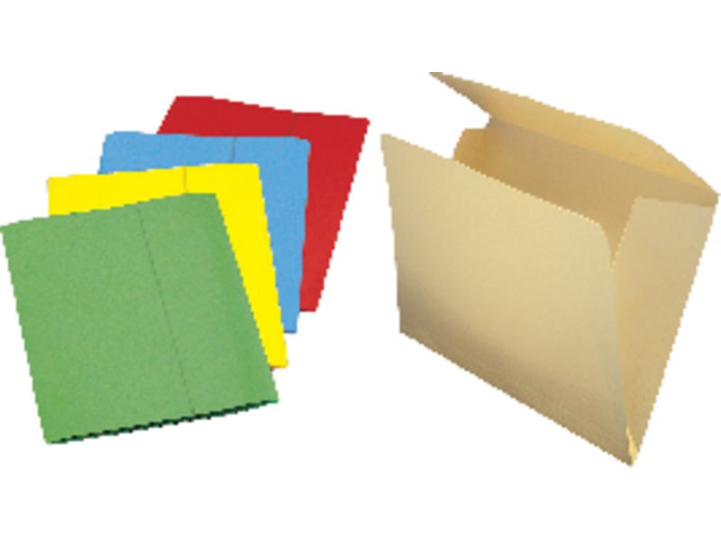 GIO - Subcarpetas Caja 50 udA4 Cartulina 3 solapas Azul 250 G 400018763 (Ref.400040689)