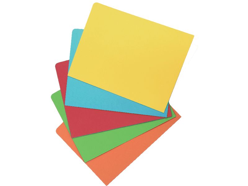 GIO - Subcarpetas Caja 50 ud Folio Cartulina Rojo 250 G 400018832 (Ref.400040487)