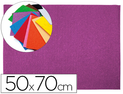 LIDERPAPEL - GOMA EVA 50X70CM 60G/M2 ESPESOR 2MM TEXTURA TOALLA LILA (Ref.GE19)