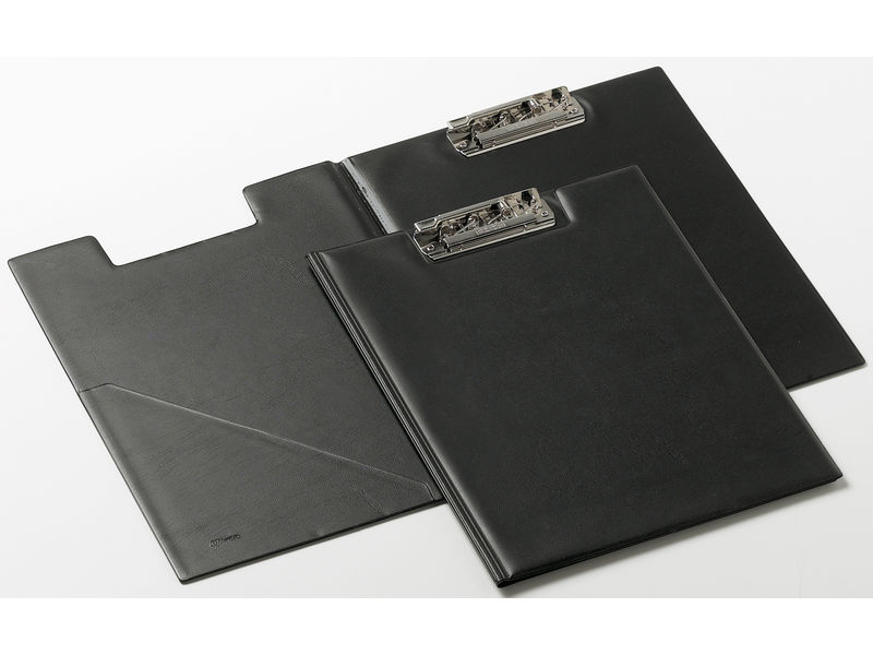 IBERPLAS - Carpeta miniclip Folio Negro Pvc (Ref.36800)