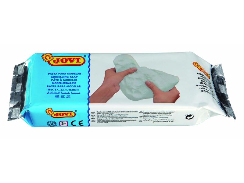 JOVI - Pastilla BLANCA DE PASTA DE MODELAR 500G. (Ref.85)