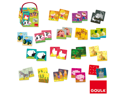 DISET - JUEGO DIDACTICO MEMO GRANJA (Ref.53414)