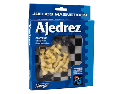 FOURNIER - JUEGOS DE MESA AJEDREZ magnético 20X16 1X2,2 (Ref.28982)
