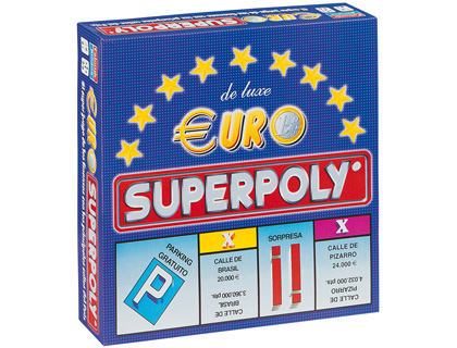 FALOMIR JUEGOS - JUEGOS DE MESA FALOMIR -EUROSUPERPOLY DE LUXE (Ref.1320)