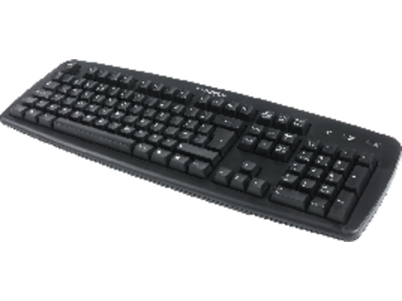 KENSINGTON - Teclado Valukeyboard USB Con Cable Orificios evacuacion liquido derramado (Ref.1500109ES)