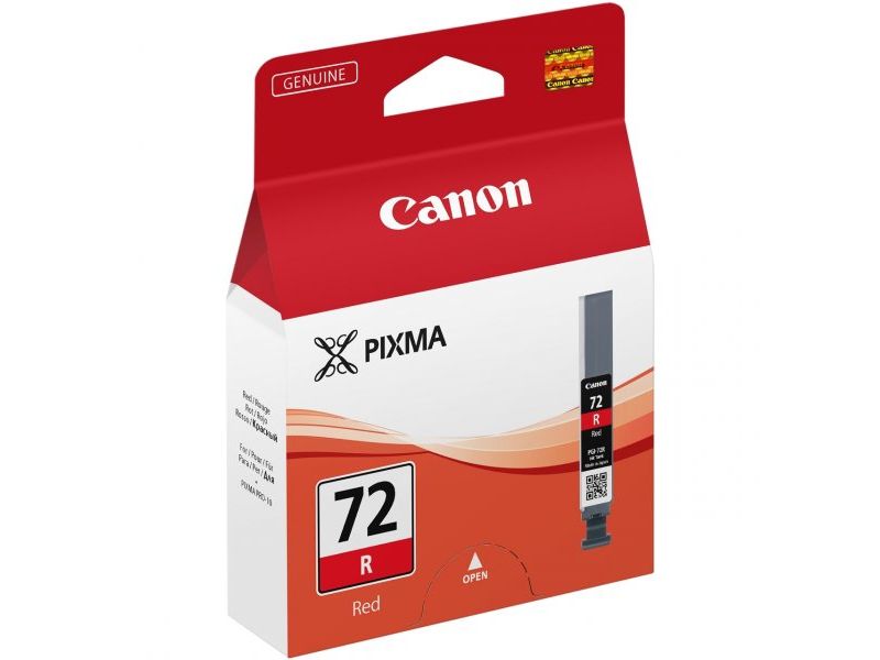 CANON - Cartuchos ORIGINALES Inyección De Tinta 72 Rojo (Ref.6410B001)