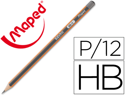 MAPED - LAPICES DE GRAFITO HB BLACKPEPS (Ref.850021)