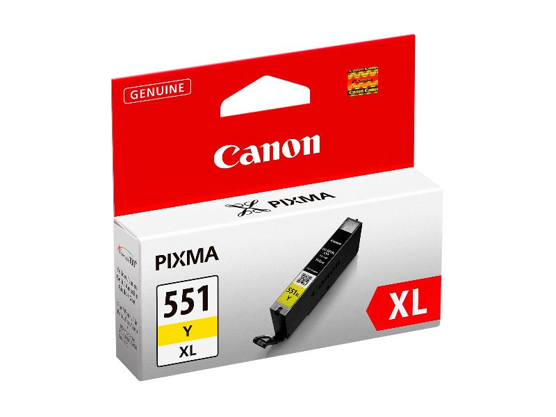 CANON - Cartuchos ORIGINALES Inyección De Tinta 551XL Amarillo (Ref.6446B004)