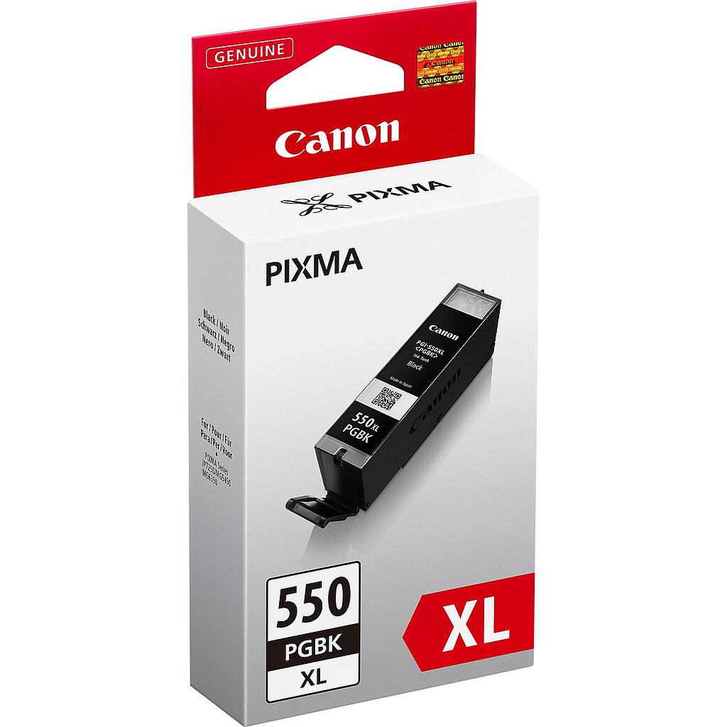 CANON - Cartuchos ORIGINALES Inyección De Tinta PGI-550BK NEGRO (Ref.6496B001)