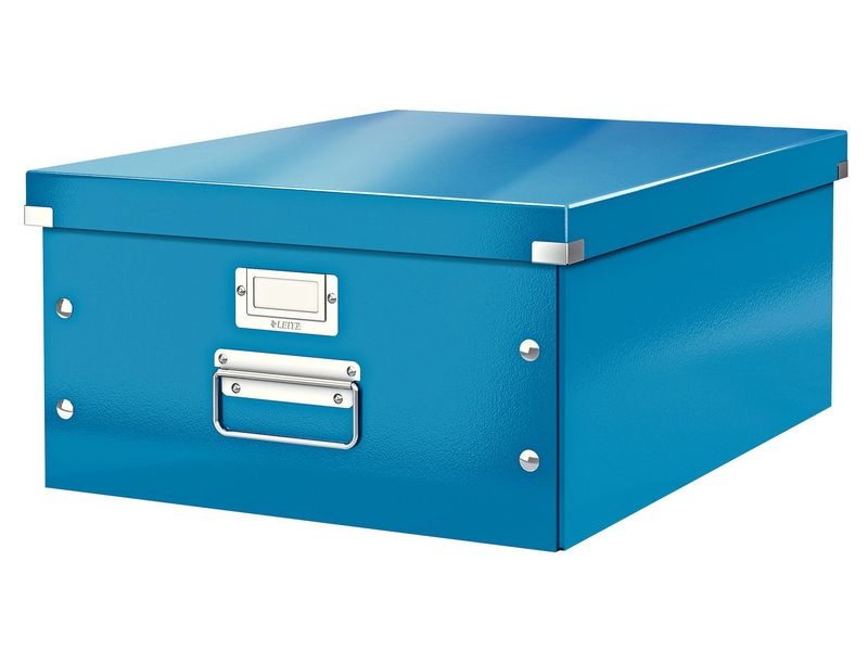 LEITZ - Caja Grande (369x200x484 mm) Azul 60450095 (Ref.60450036)