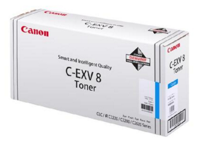 CANON - Toner Laser ORIGINALES CEXV8 CYAN 25K (Ref.7628A002)