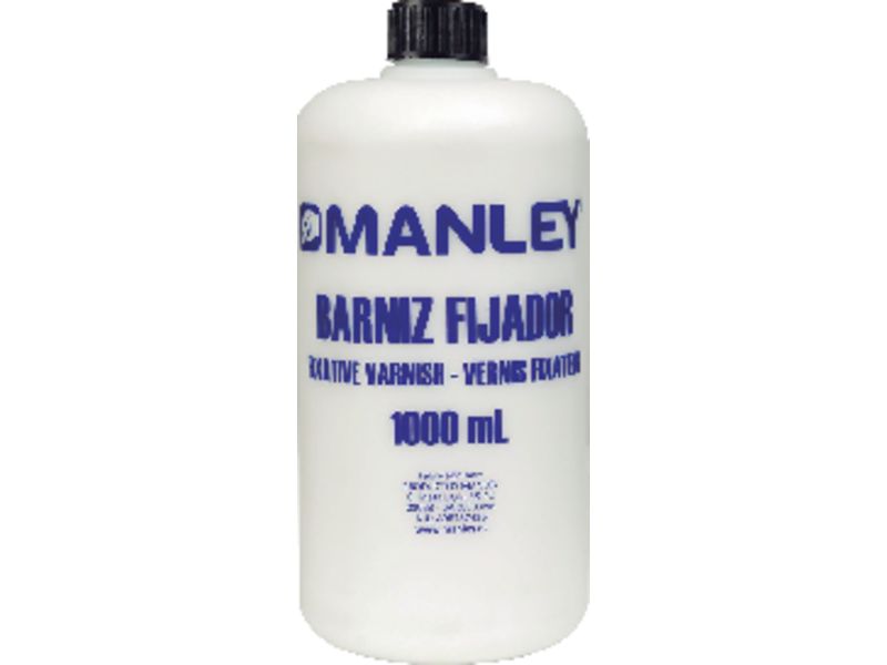 MANLEY - Barniz Fijador 1kg Protege dibujos ceras y temperas (Ref.MND00350)