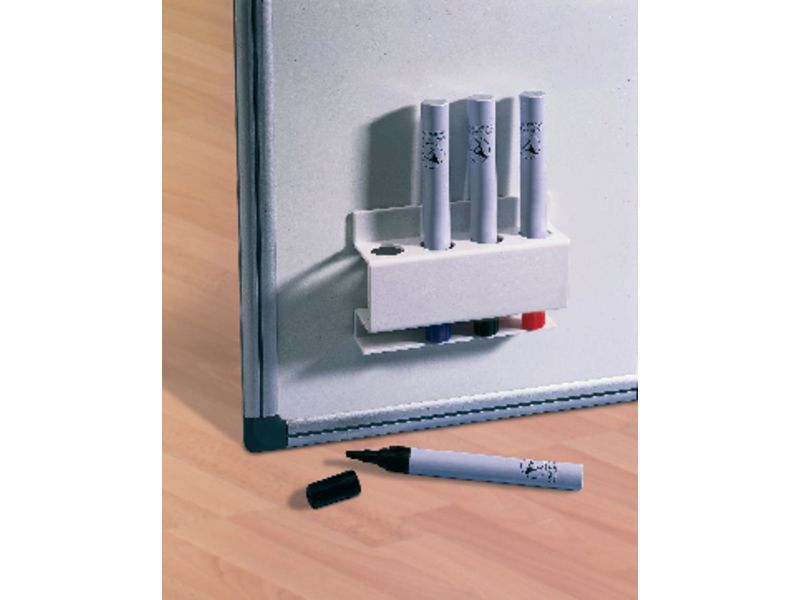 REXEL - Portarotuladores magnético Capacidad 4 Ud 8 x 12 x 3,2 cm. (Ref.35038046)