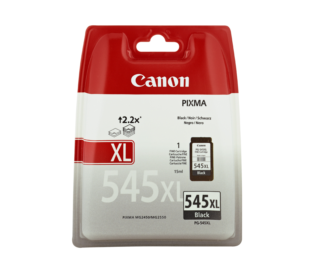 CANON - Cartuchos ORIGINALES Inyección De Tinta 545XL NEGRO 0,4K (Ref.8286B004)
