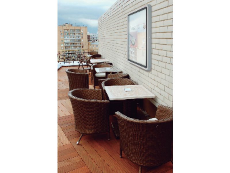 NOBO - Vitrina exterior 69,2X75,2 magnético (Ref.1902578)