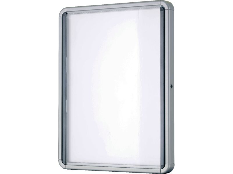 NOBO - Vitrina Interior metalico 100x75.2cm Profundidad 16mm (Ref.1902560)