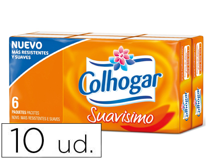 COLHOGAR - PAÑUELO DE PAPEL PAQUETE CON 9 PAÑUELOS (Ref.65989)