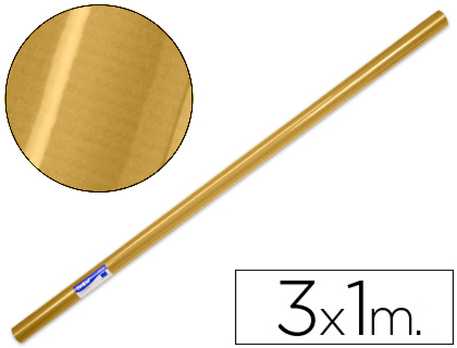 PAPEL KRAFT ORO ROLLO 3X1 MT (Ref.11206)