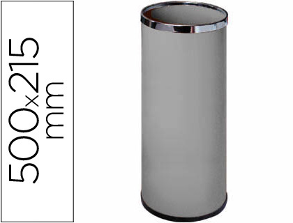 SIE - PARAGUERO METALICO 301 GRIS MEDIDA 50X21,5 -AROS CROMO (Ref.301-G)