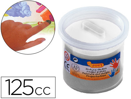 JOVI - PINTURA A DEDOS 125 CC -BLANCO (Ref.56001)