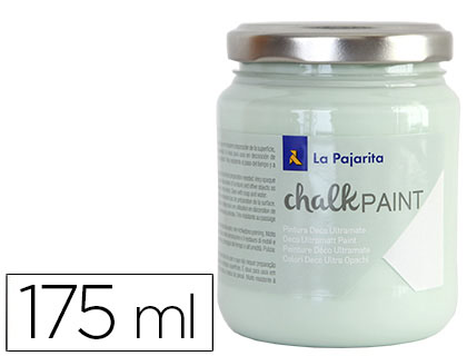 LA PAJARITA - PINTURA ACRILICA EFECTO TIZA CHALK PAINT CP-20 MINT 175 ML (Ref.104637)