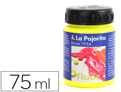 LA PAJARITA - PINTURA ACRILICA F-01 AMARILLO CANARIO 75ML (Ref.1167/16)