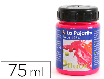 LA PAJARITA - PINTURA ACRILICA F-04 MAGENTA FLUORESCENTE 75ML (Ref.1162/16)