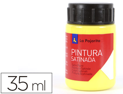 LA PAJARITA - PINTURA LATEX AMARILLO LIMON 35 ML (Ref.L-1)