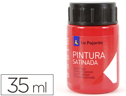 LA PAJARITA - PINTURA LATEX BERMELLON 35 ML (Ref.L-7)