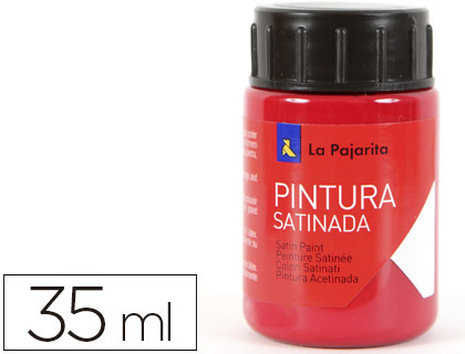 LA PAJARITA - PINTURA LATEX CARMIN 35 ML (Ref.L-9)