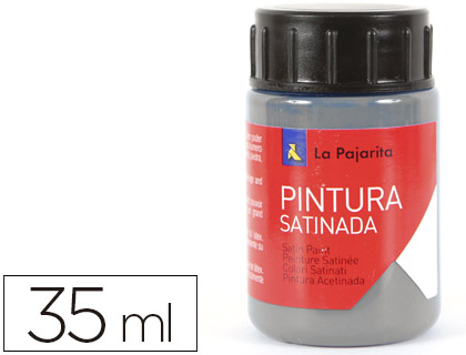 LA PAJARITA - PINTURA LATEX GRIS 35 ML (Ref.L-40)
