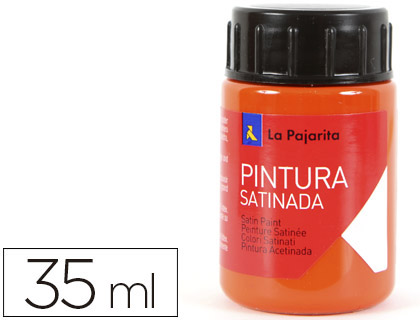 LA PAJARITA - PINTURA LATEX NARANJA 35 ML (Ref.L-6)