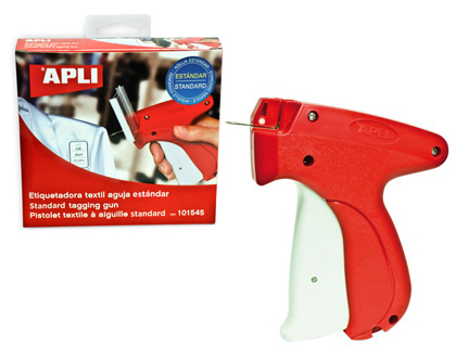 APLI - PISTOLA DE NAVETES ETIQUETADORA TEXTIL FINA (Ref.101546)